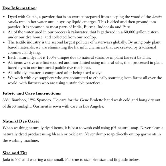 womn. Gene Bralette - Picture 6 of 8